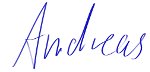 Unterschrift Andreas