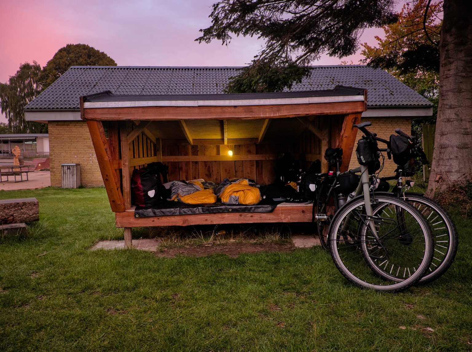 Dänemark - Mit dem Fahrrad von Shelter zu Shelter | 14qm