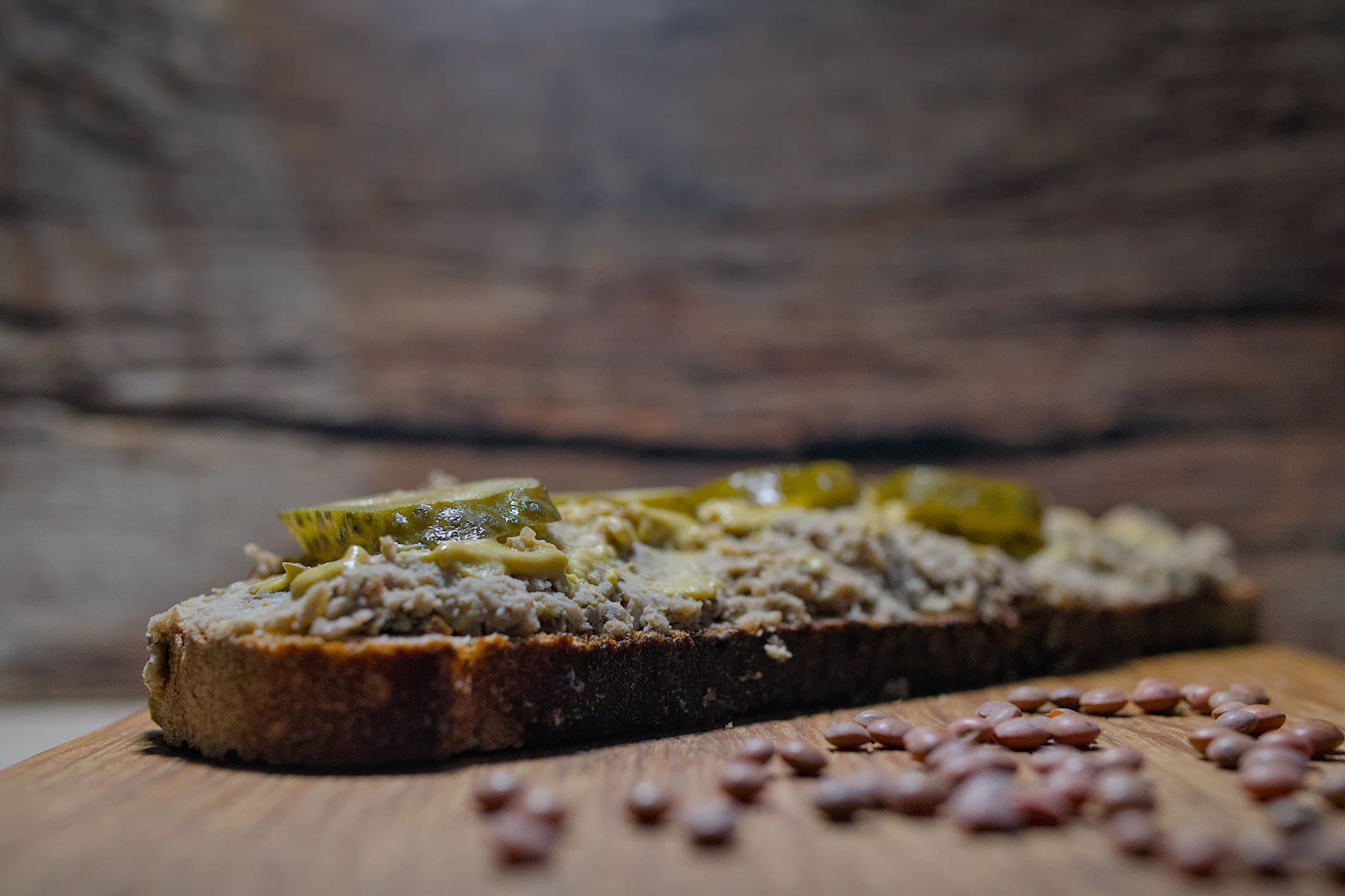 Featured image for “Vegetarische Leberwurst aus Linsen – Einfach genial”
