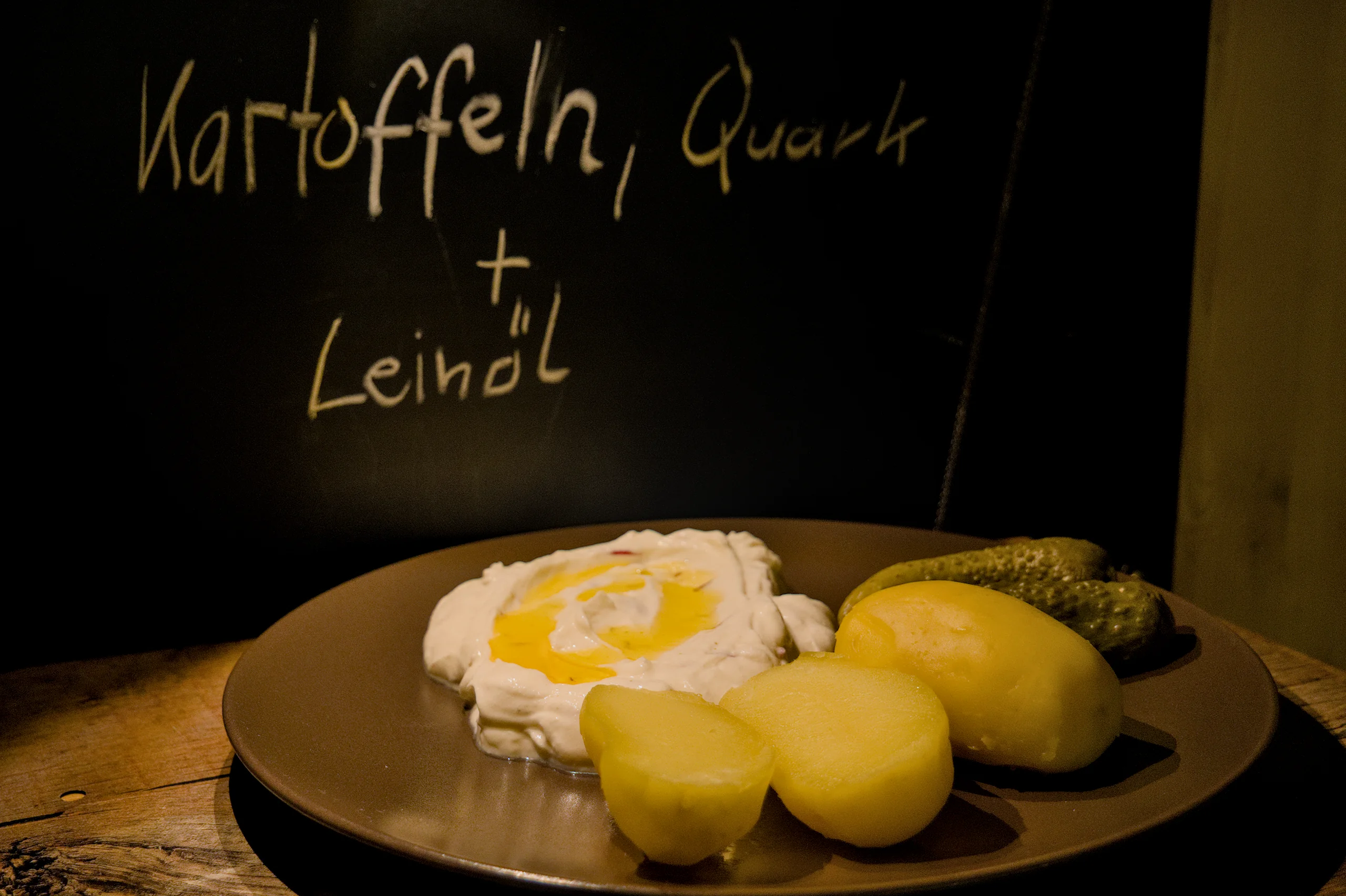 Featured image for “Pellkartoffeln mit Quark und Leinöl aus dem Spreewald”