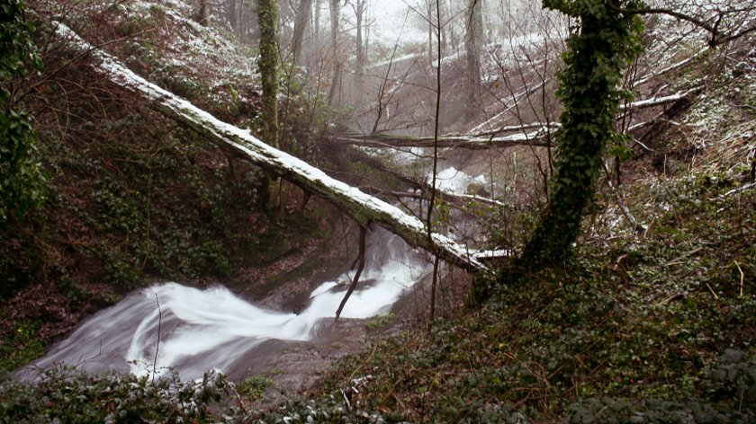 Laufbach Wasserfälle unten